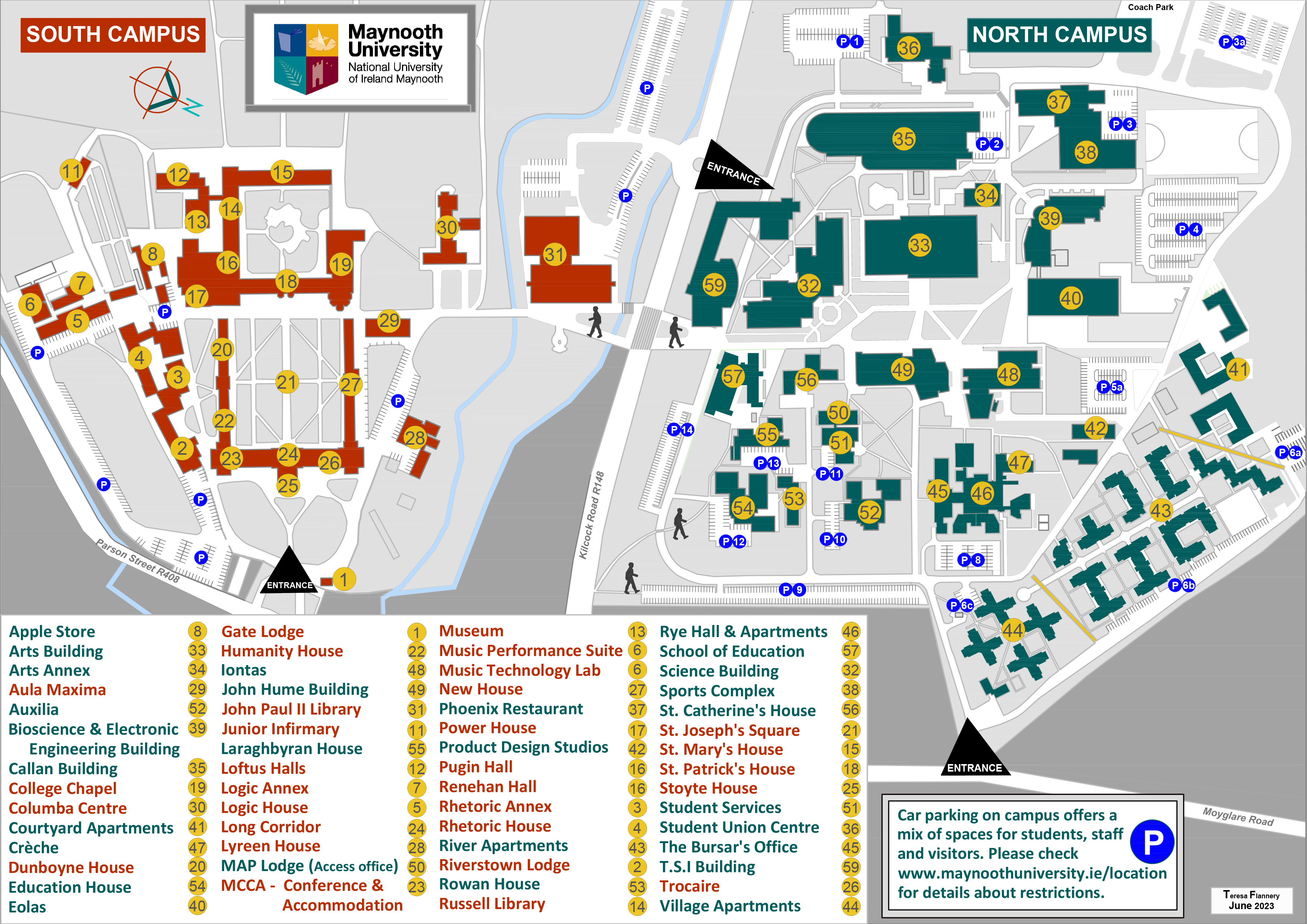 Basic Campus Map