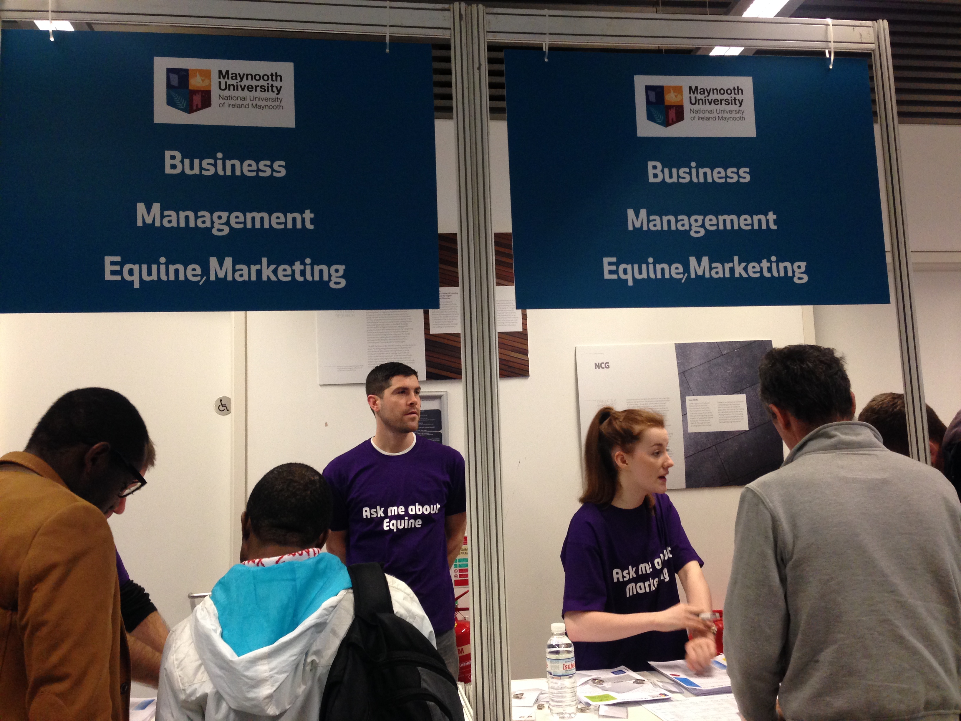 School of Business stand