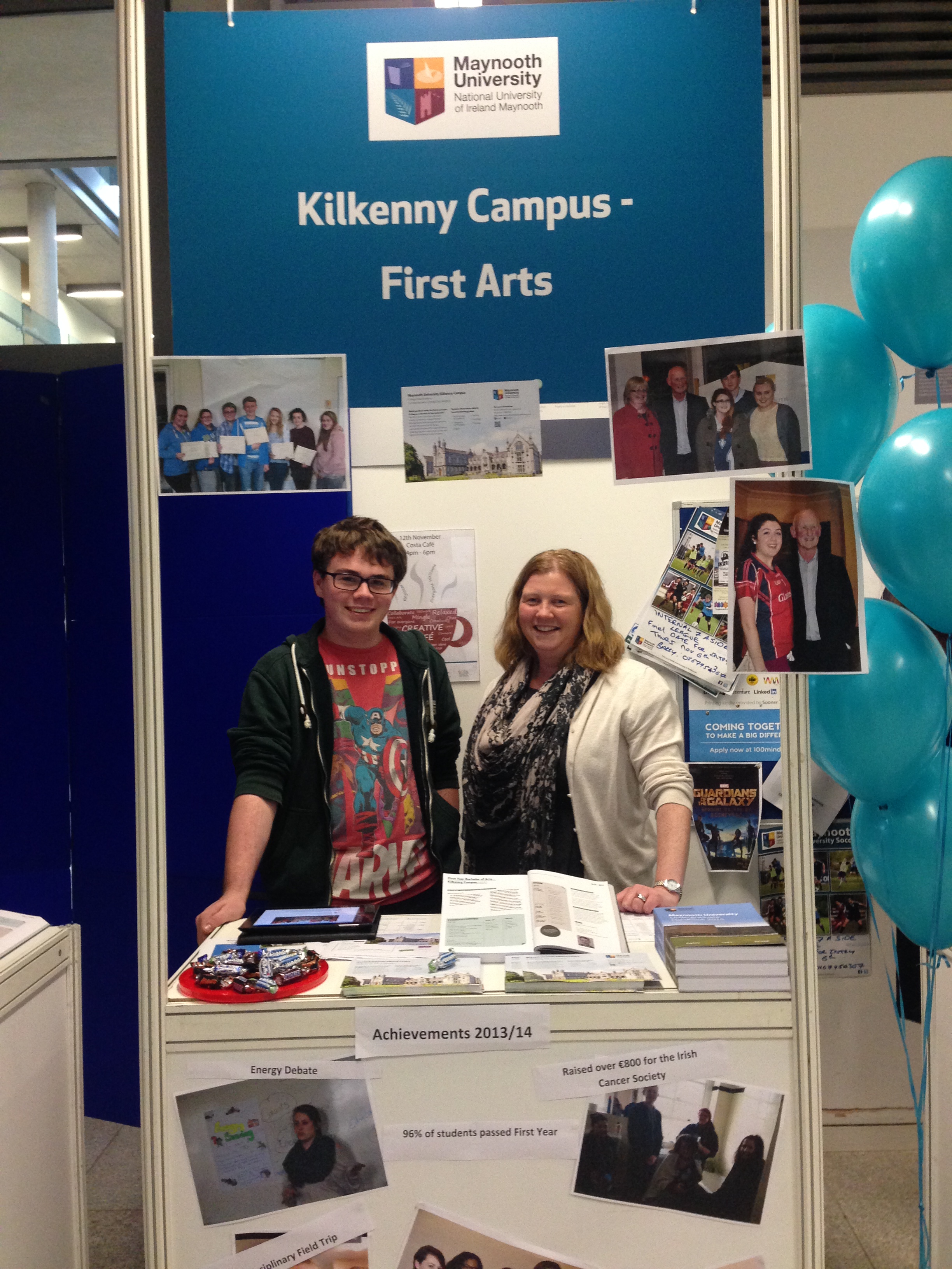 Representatives from our Kilkenny Campus First Arts programme