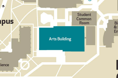 Arts block location - Maynooth University