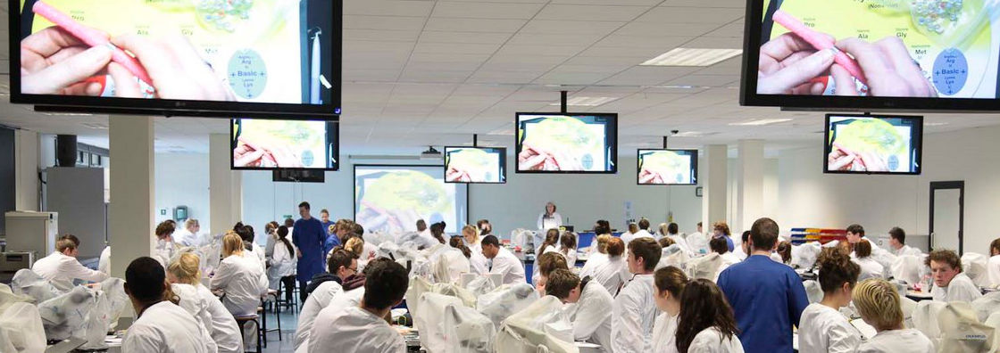 Biology - Watching Demonstration on Dropdown Screens - Maynooth University