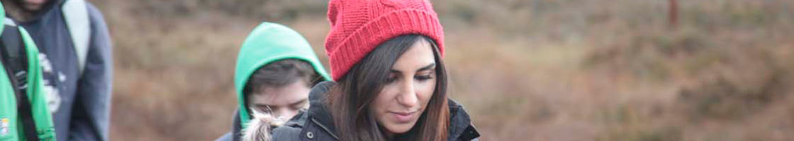 Biology - Female Student on Field Trip - Maynooth University