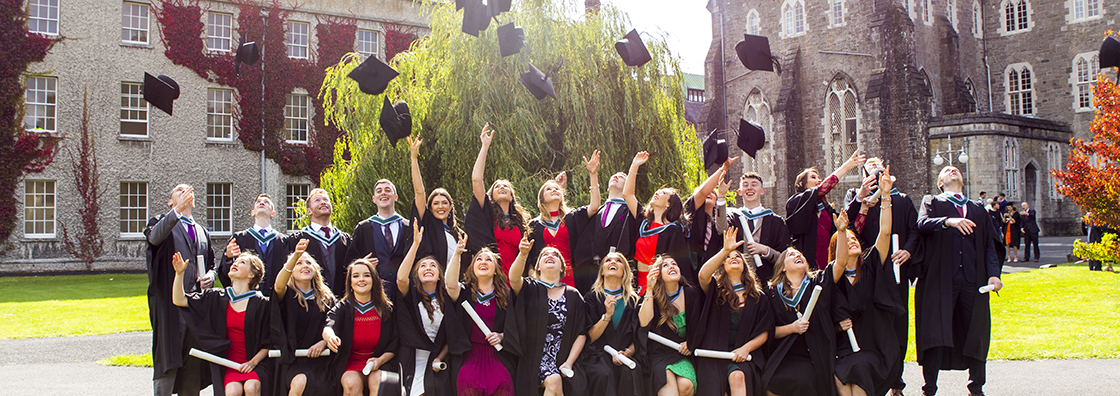 Graduations - Graduands outside St Joseph Square