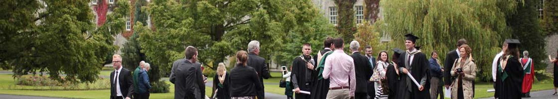 Graduation at St Joe Square - Graduates Gather - Maynooth University