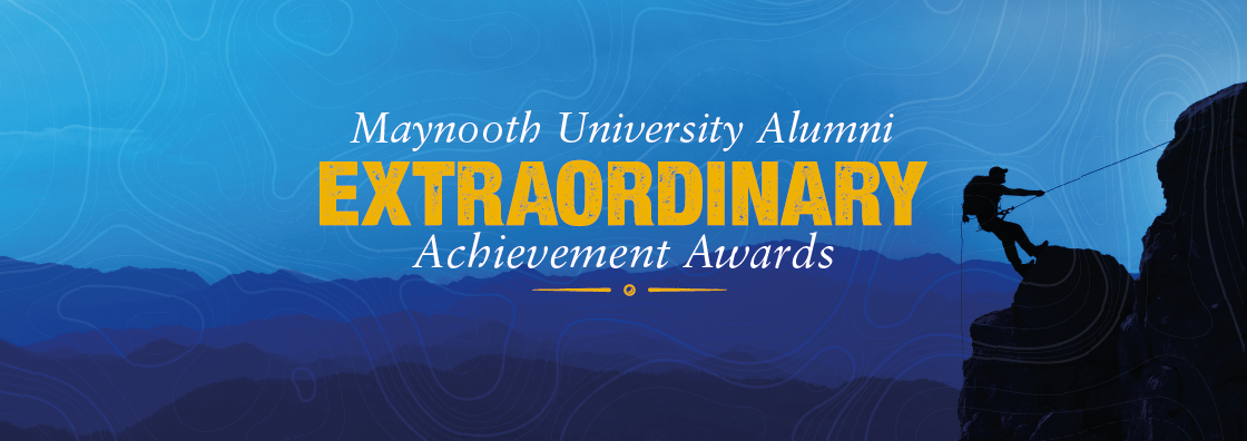 MU Alumni Achievement Awards shows climber summiting mountain