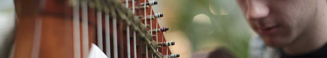 Music - Boy with Harp - Maynooth University