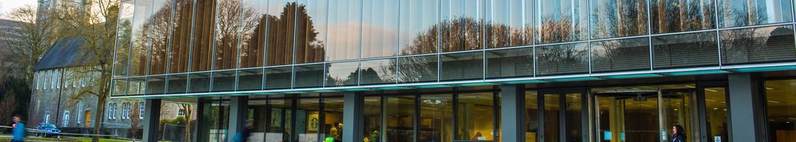 Library Exterior Reflection - Maynooth University