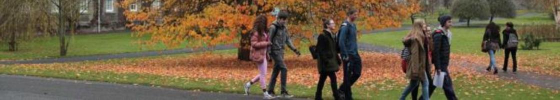 South Campus - Students at Graduation Tree - Maynooth University