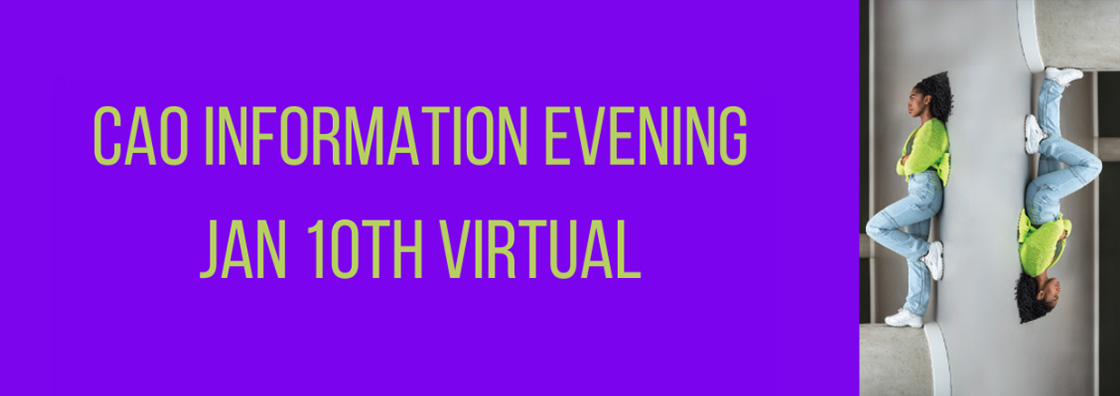 CAO Information evening Jan 10th Virtual