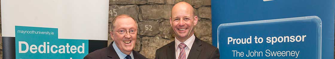 Alumni - John Sweeney_Philip Nolan scholarship - Maynooth University