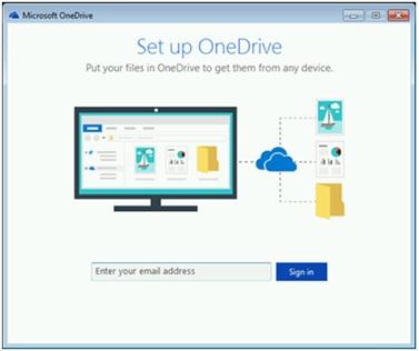 Sign into OneDrive