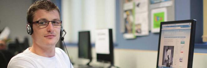 Access Office - Student facing the Camera - Maynooth University