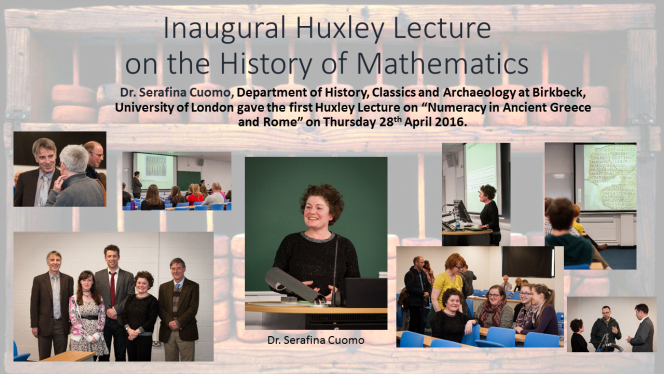 Huxley Lecture 2016