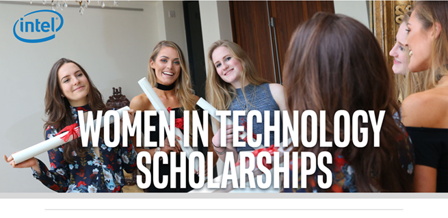 Women in Tech Intel Scholarship 2018