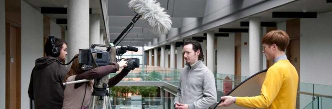 Media Studies - Students Filming - Maynooth University