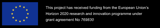 This project has received funding from the European Unions Horizon 2020 rsearch and innovation programme under grant agreement no. 769830