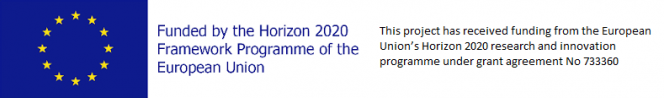 This project has received funding from the European Union’s Horizon 2020 research and innovation programme under grant agreement No 733360