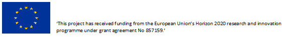 This project has received funding from the European Union’s Horizon 2020 research and innovation programme under grant agreement No 857159.