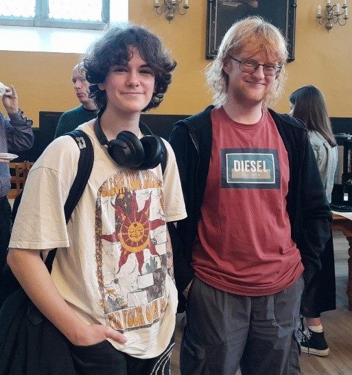 Student Prize Winners Reception - Ines & Niall