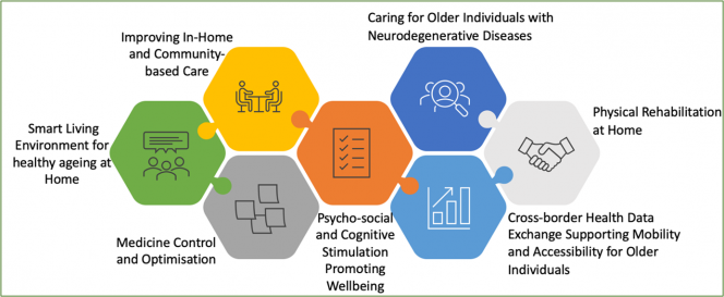 Intersectional Diagram outlining the SHAPES pilot themes