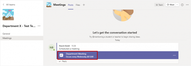 Teams_recurring channel meetings_02