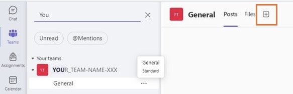 Create a form in MS Teams_IT Services_00