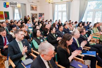 IO_Audience participation at the Irish Embassy in China for launch of new MU office - March 2025