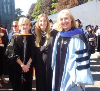 Dr. Pauline Cullen, Beth Hayden and Prof. Mary Corcoran. 