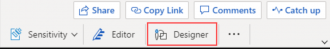 O365 Designer in Word