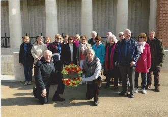 Educational visit to Irish Peace Park, Ypres, 2019