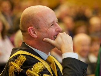 President - Professor Philip Nolan Laughing - Maynooth University