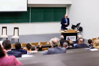 EU Commissioner Phil Hogan, gives his Keynote