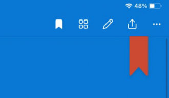 Bookmarks in iOS