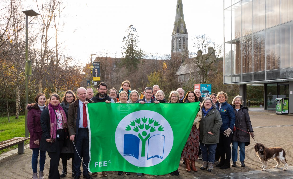 An Taisce Green Campus Flag Maynooth University
