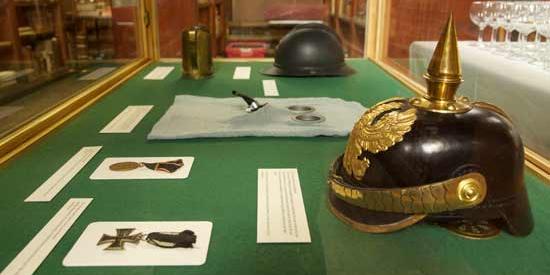 Library - World war 1 memorabilia - Maynooth University