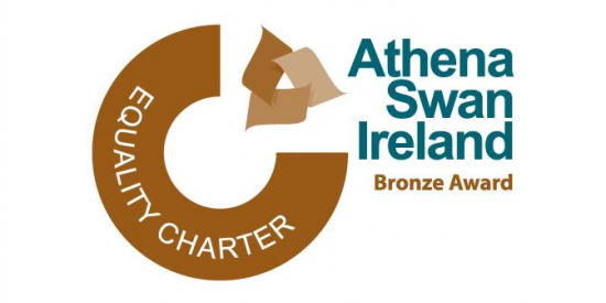 English language version of the Athena Swan Ireland Bronze Award logo