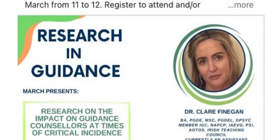 Research in Guidance Webinar Clare Finegan