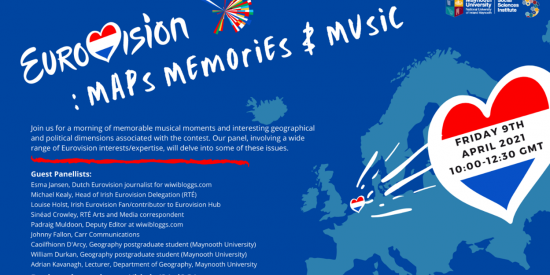 Poster for Eurovision: Maps, Memories &Music