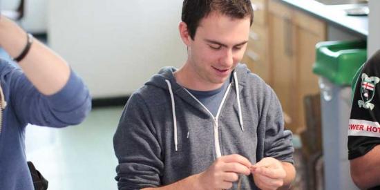 Froebel Arts and Crafts - Male Students at Work - Maynooth University