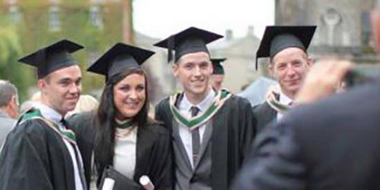 Graduation - Student taking image - Maynooth University