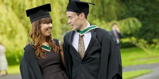 Graduation 2012 - male and female international  - Maynooth University