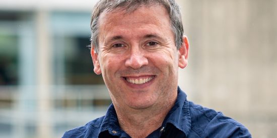 A Smiling Professor Kieran Moran