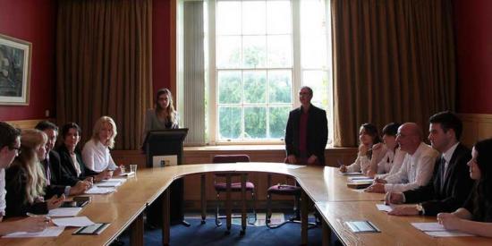 Law Mock Court - At Desk - Maynooth University