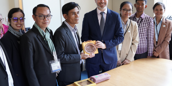 Cambodian delegation meet with Minister for Children, Equality, Disability, Integration and Youth