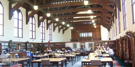Photo of Reading Room, Baldwin Library