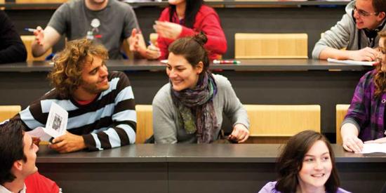 Postgraduate - Students in Lecture Room - Maynooth University