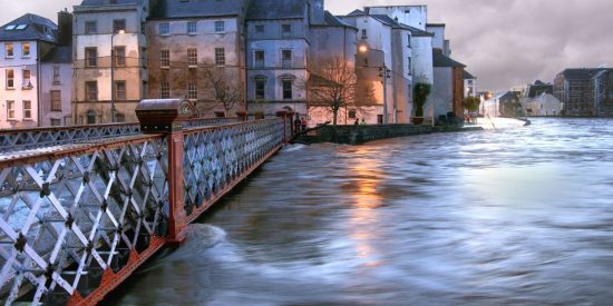 Dublin flooded