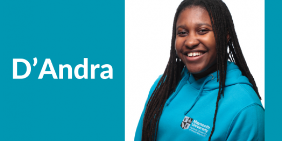 Student ambassador D'Andra Andrews