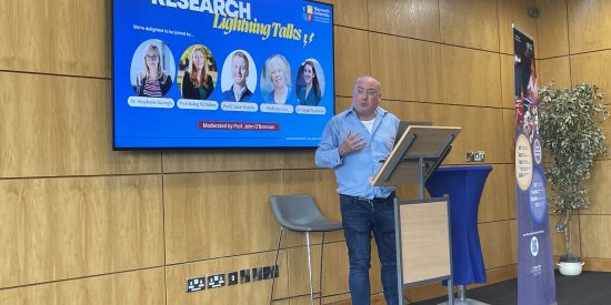 IO_Prof John Brennan talking at International Week 2025