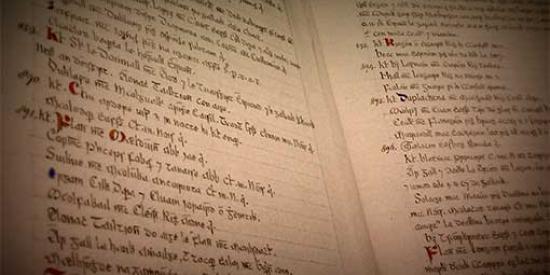 Maynooth University - Early Irish - Old script